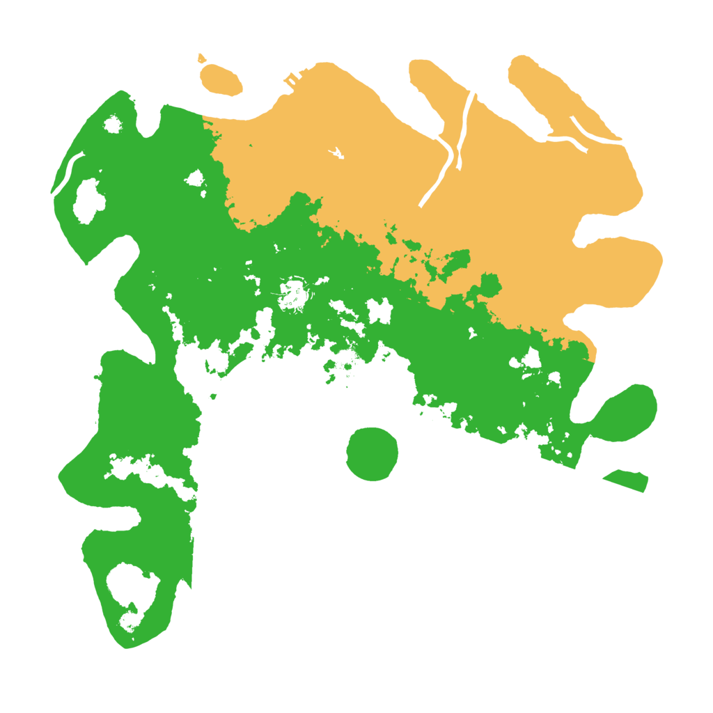 Biome Rust Map: Procedural Map, Size: 3750, Seed: 705050911