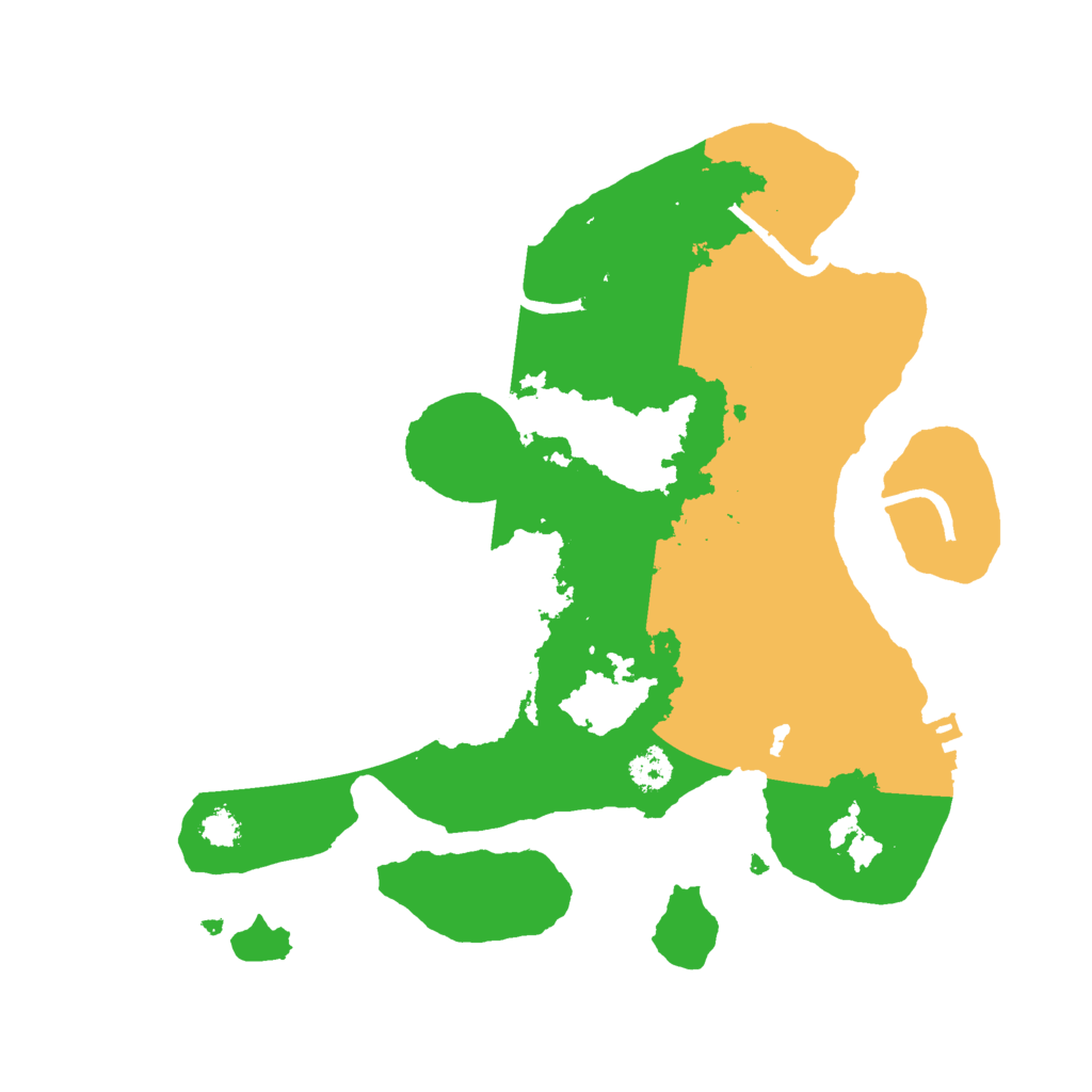 Biome Rust Map: Procedural Map, Size: 2700, Seed: 1766273008