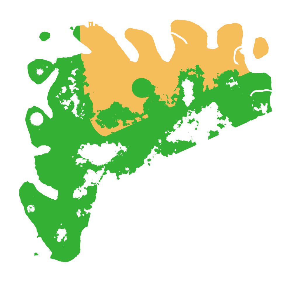 Biome Rust Map: Procedural Map, Size: 4000, Seed: 1291844563