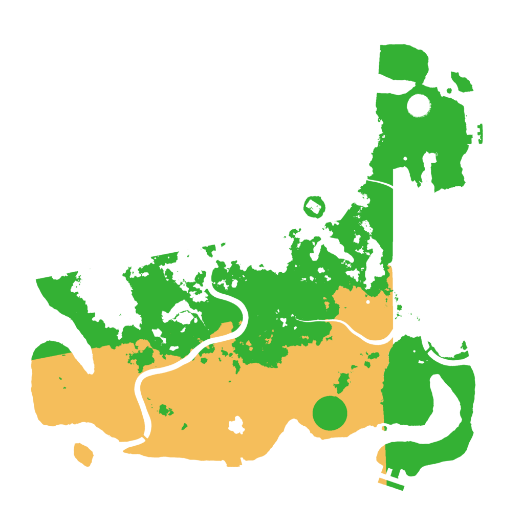 Biome Rust Map: Procedural Map, Size: 4000, Seed: 867950611