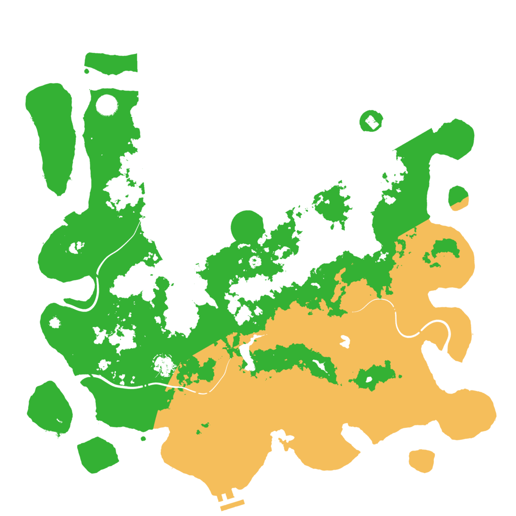 Biome Rust Map: Procedural Map, Size: 4250, Seed: 67595078