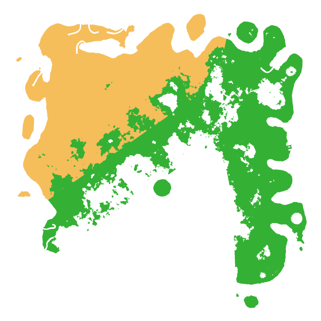 Biome Rust Map: Procedural Map, Size: 5000, Seed: 323624416