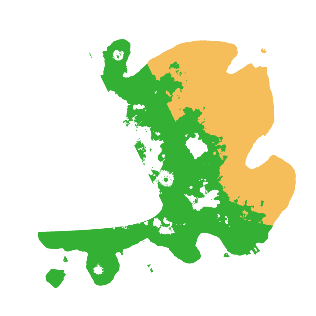 Biome Rust Map: Procedural Map, Size: 3000, Seed: 1861474388