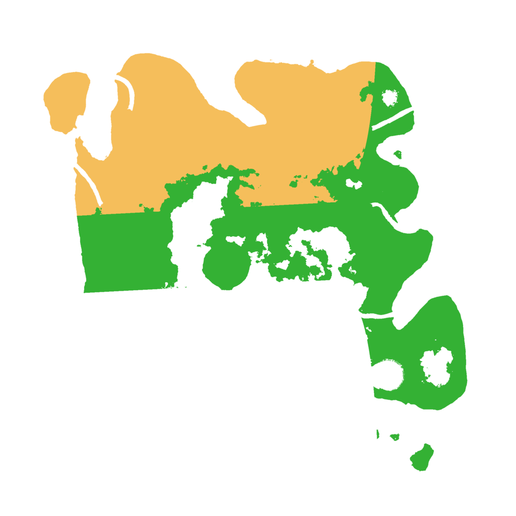 Biome Rust Map: Procedural Map, Size: 3000, Seed: 329739400