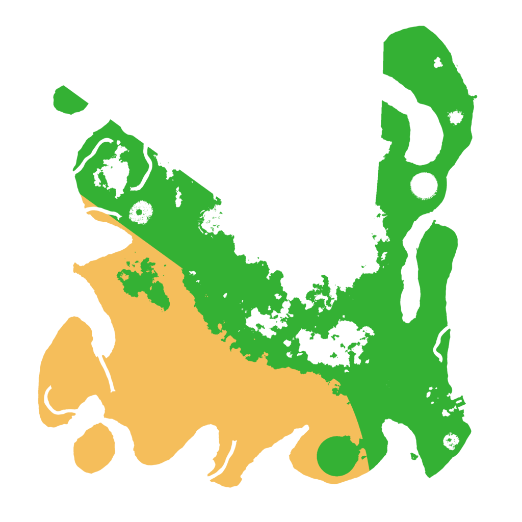 Biome Rust Map: Procedural Map, Size: 3450, Seed: 49083198