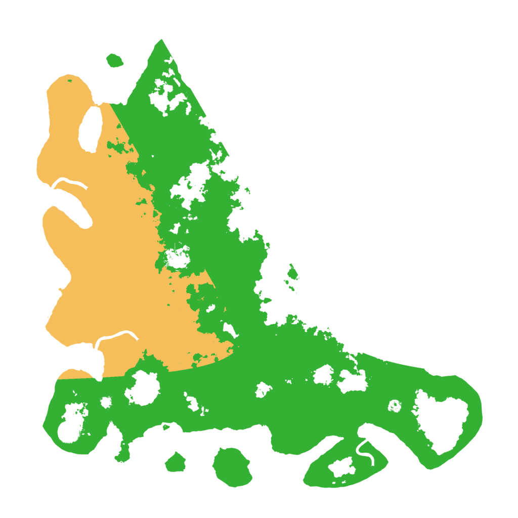 Biome Rust Map: Procedural Map, Size: 4100, Seed: 51834458