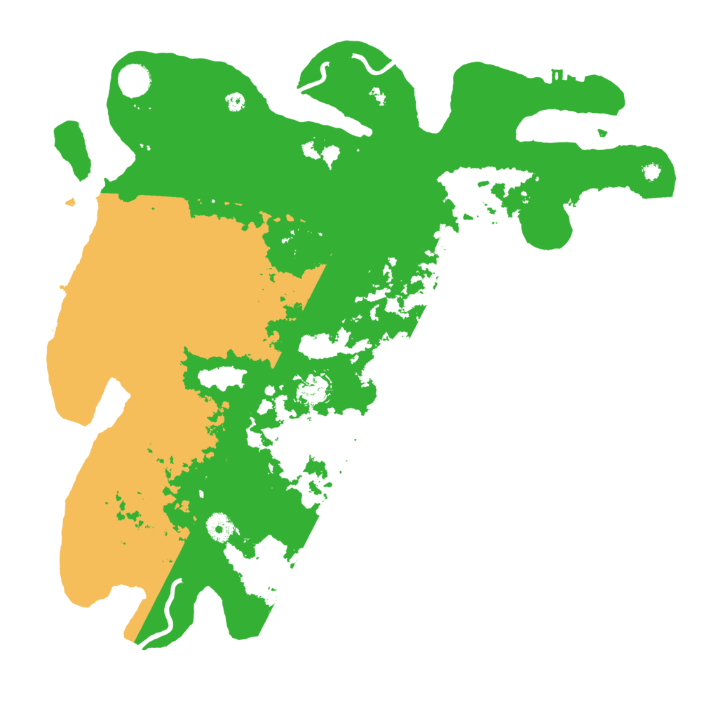 Biome Rust Map: Procedural Map, Size: 3900, Seed: 4971188