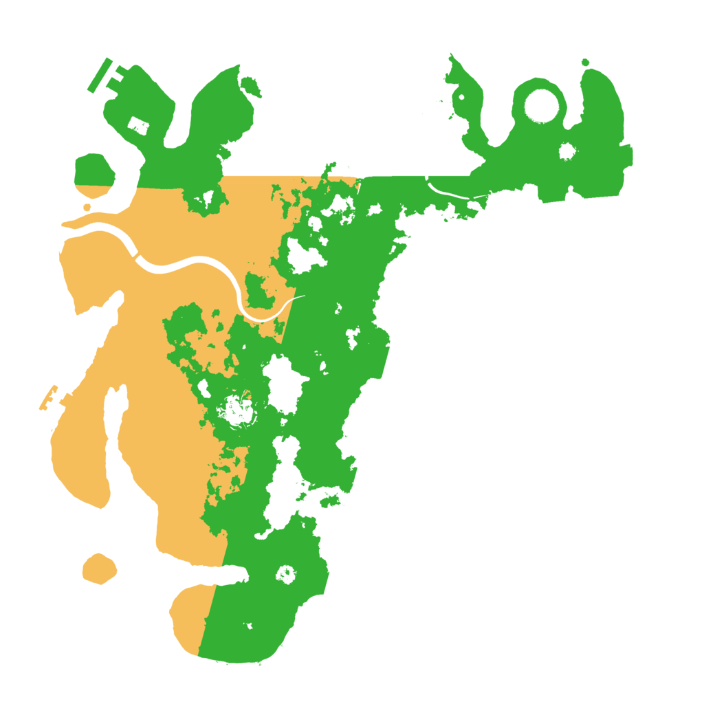 Biome Rust Map: Procedural Map, Size: 3750, Seed: 1446632100