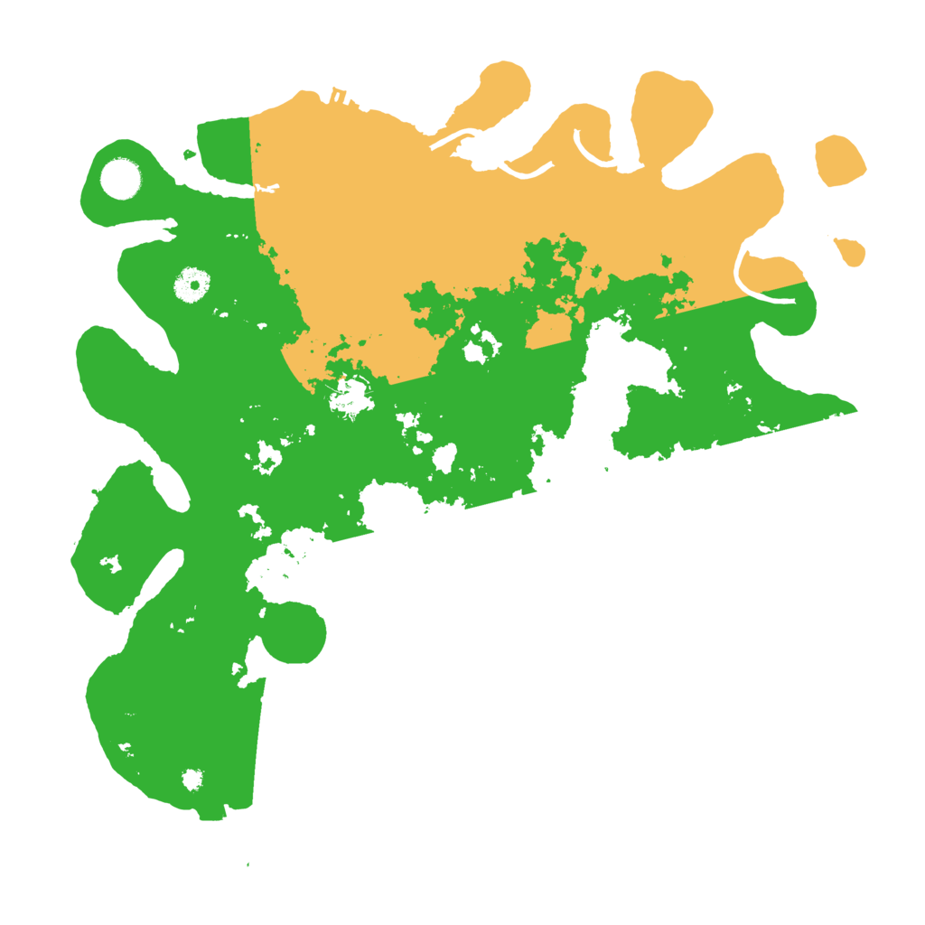 Biome Rust Map: Procedural Map, Size: 4000, Seed: 677670761