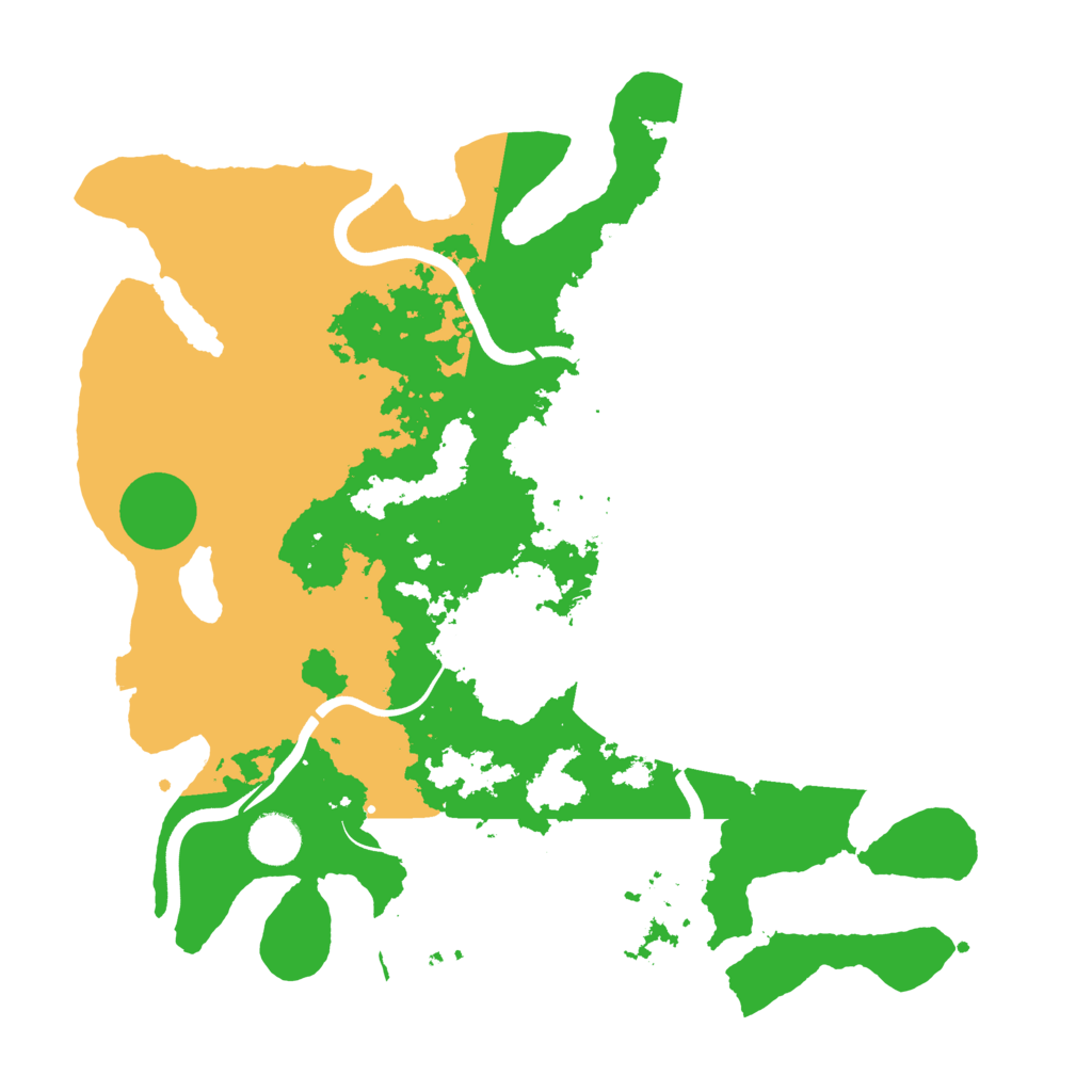 Biome Rust Map: Procedural Map, Size: 3750, Seed: 1303019352