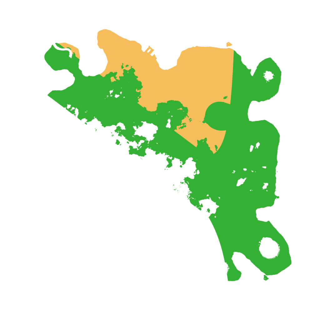 Biome Rust Map: Procedural Map, Size: 3000, Seed: 49366