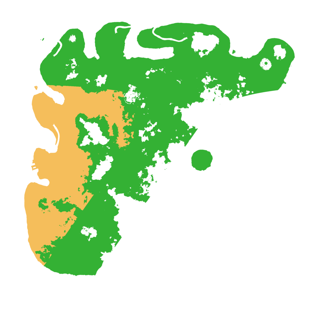 Biome Rust Map: Procedural Map, Size: 4200, Seed: 12312399