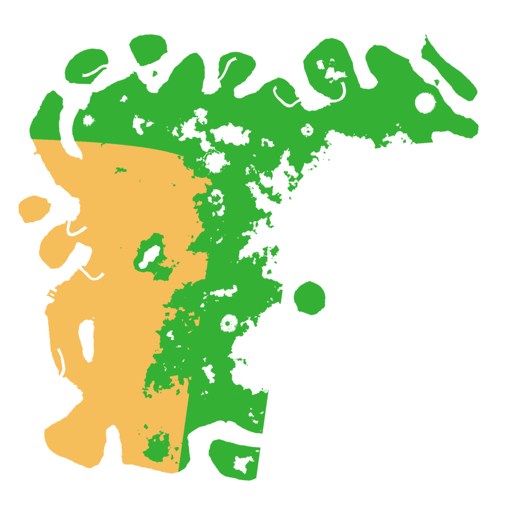 Biome Rust Map: Procedural Map, Size: 4500, Seed: 1551511969