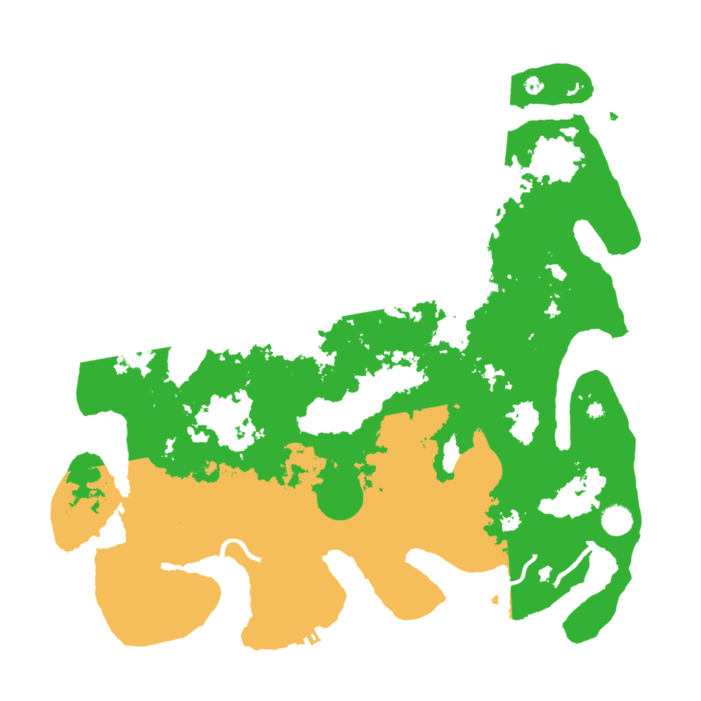 Biome Rust Map: Procedural Map, Size: 4000, Seed: 2050818049