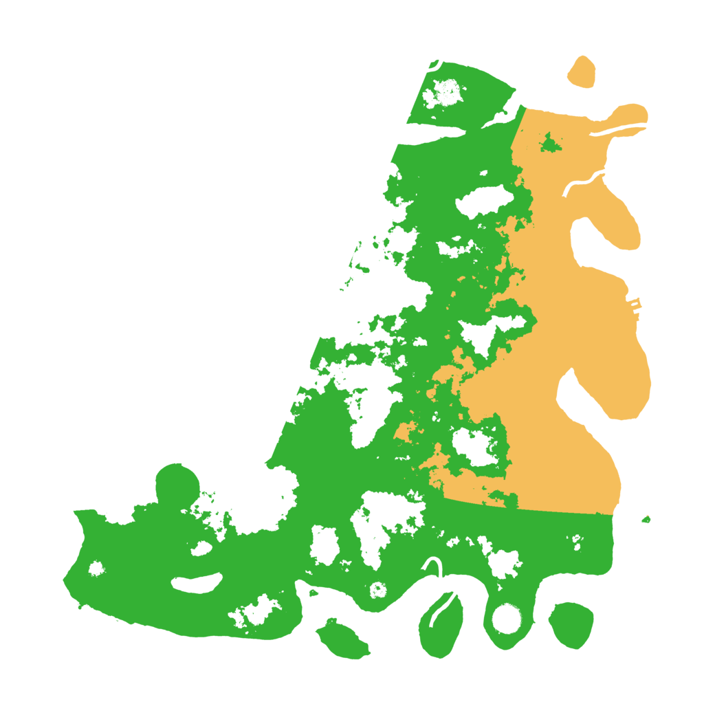 Biome Rust Map: Procedural Map, Size: 4250, Seed: 4454548