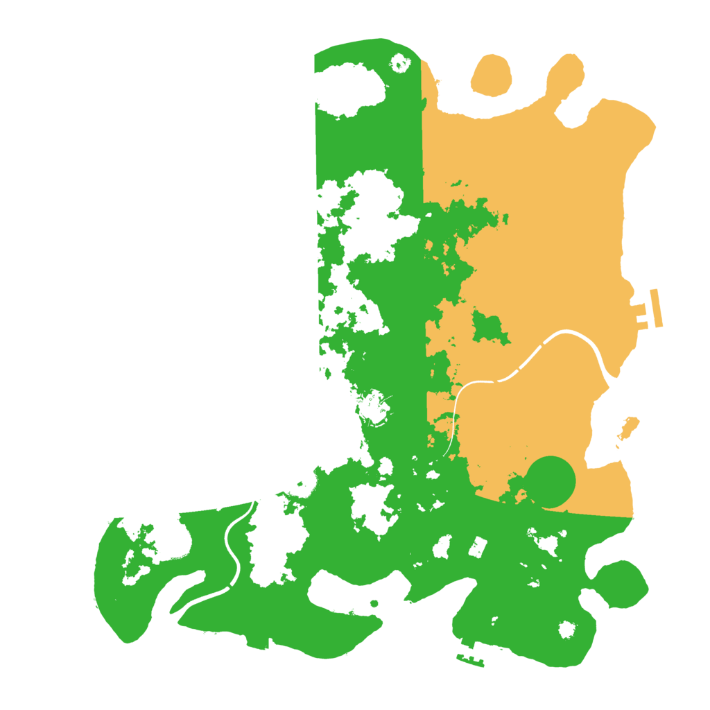 Biome Rust Map: Procedural Map, Size: 3750, Seed: 795547593