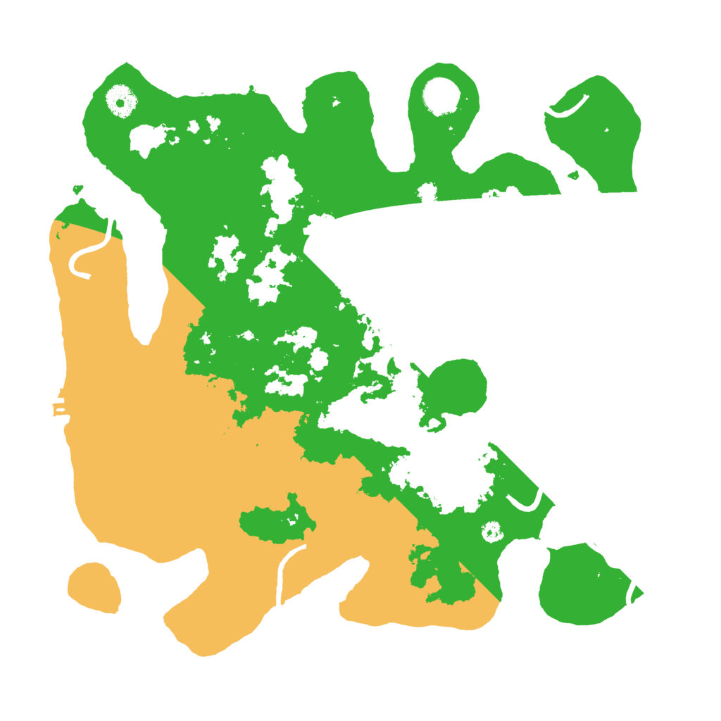 Biome Rust Map: Procedural Map, Size: 3500, Seed: 103755578