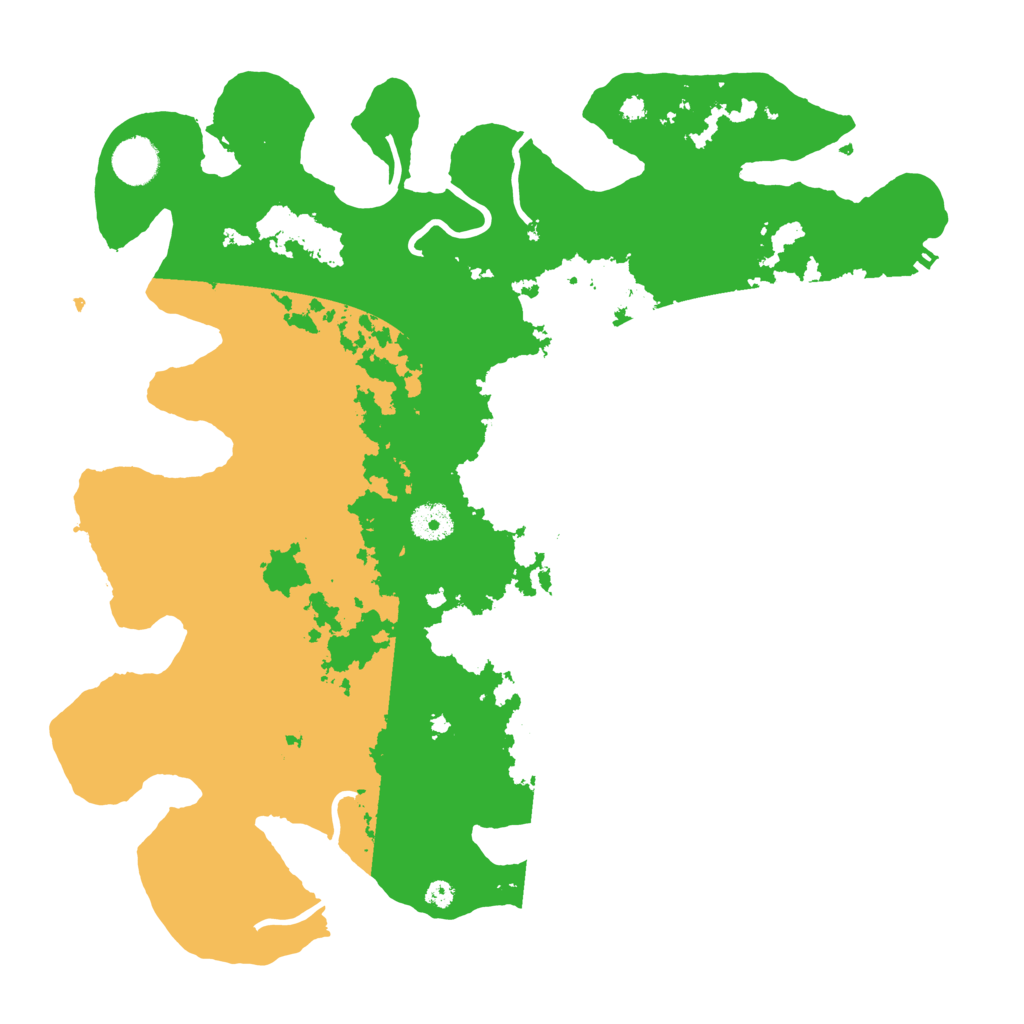 Biome Rust Map: Procedural Map, Size: 3850, Seed: 1831163904