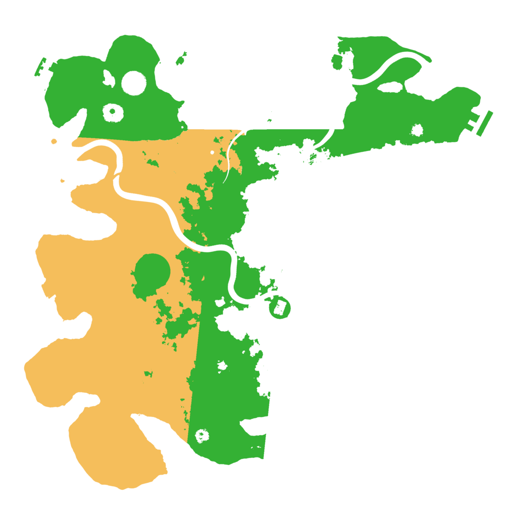 Biome Rust Map: Procedural Map, Size: 3850, Seed: 1831163904