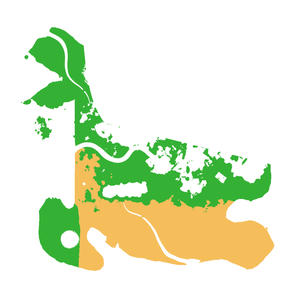 Biome Rust Map: Procedural Map, Size: 3000, Seed: 29404