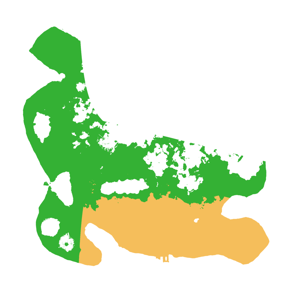 Biome Rust Map: Procedural Map, Size: 3000, Seed: 29404
