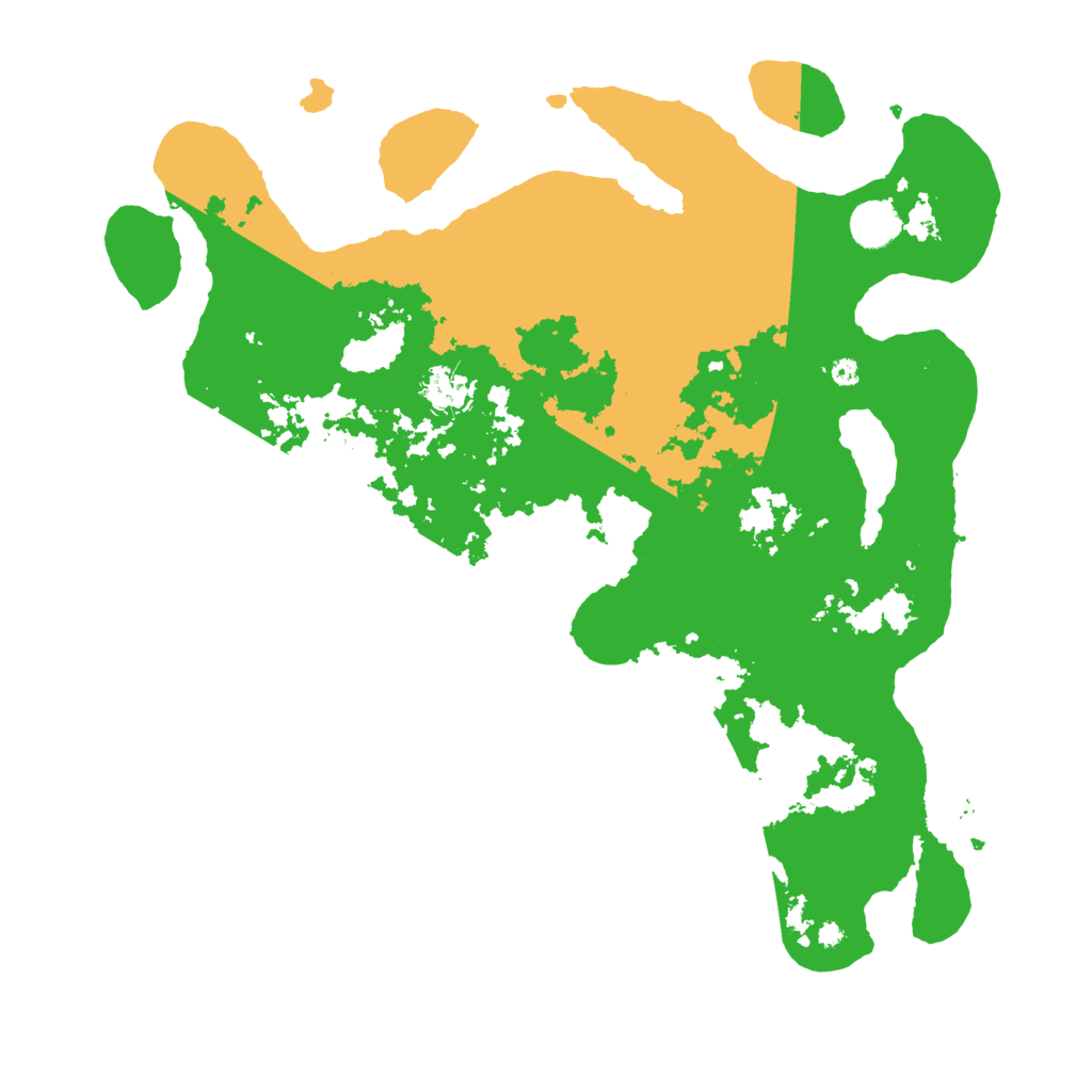 Biome Rust Map: Procedural Map, Size: 4050, Seed: 1007207544