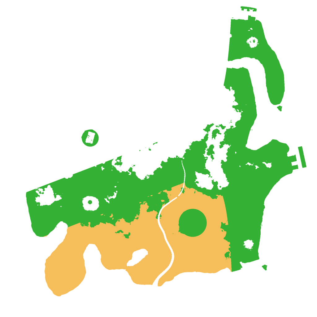 Biome Rust Map: Procedural Map, Size: 3000, Seed: 856378