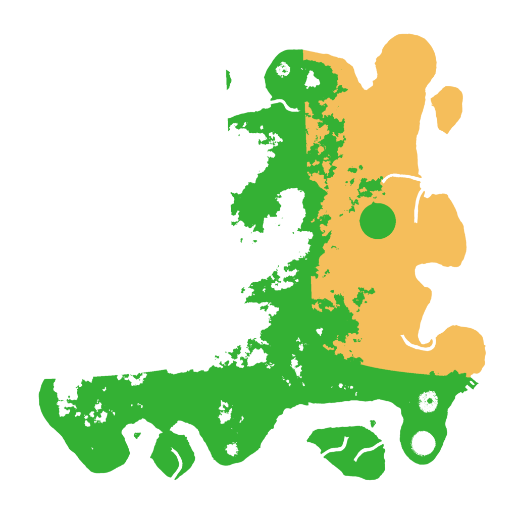 Biome Rust Map: Procedural Map, Size: 3800, Seed: 11853446