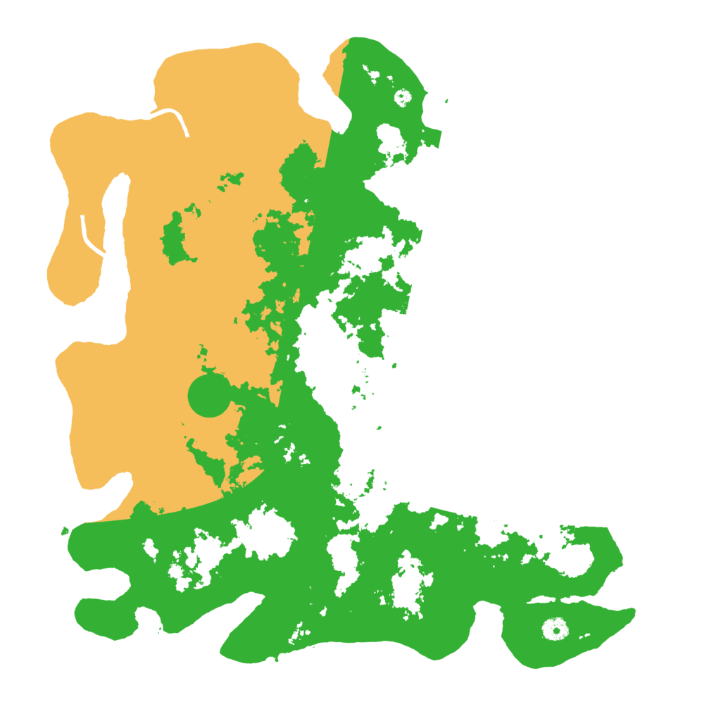 Biome Rust Map: Procedural Map, Size: 4400, Seed: 68697361