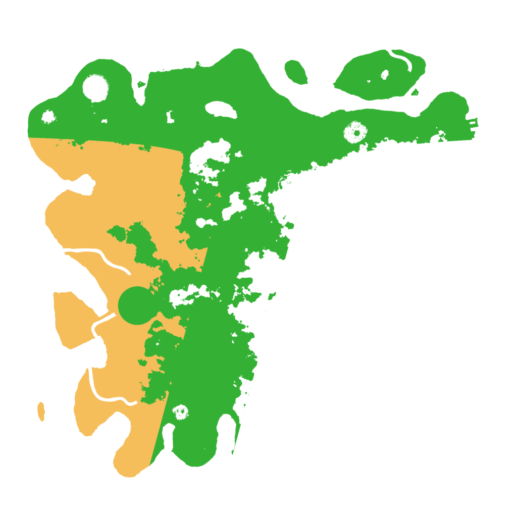 Biome Rust Map: Procedural Map, Size: 3550, Seed: 5738234