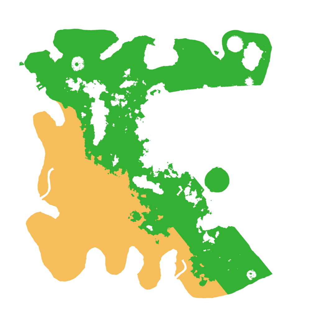 Biome Rust Map: Procedural Map, Size: 3500, Seed: 41831038