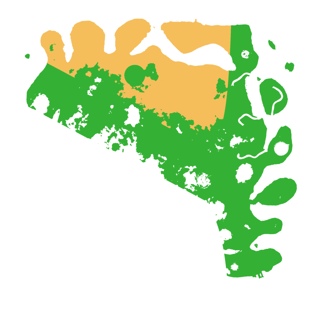 Biome Rust Map: Procedural Map, Size: 4000, Seed: 770598357