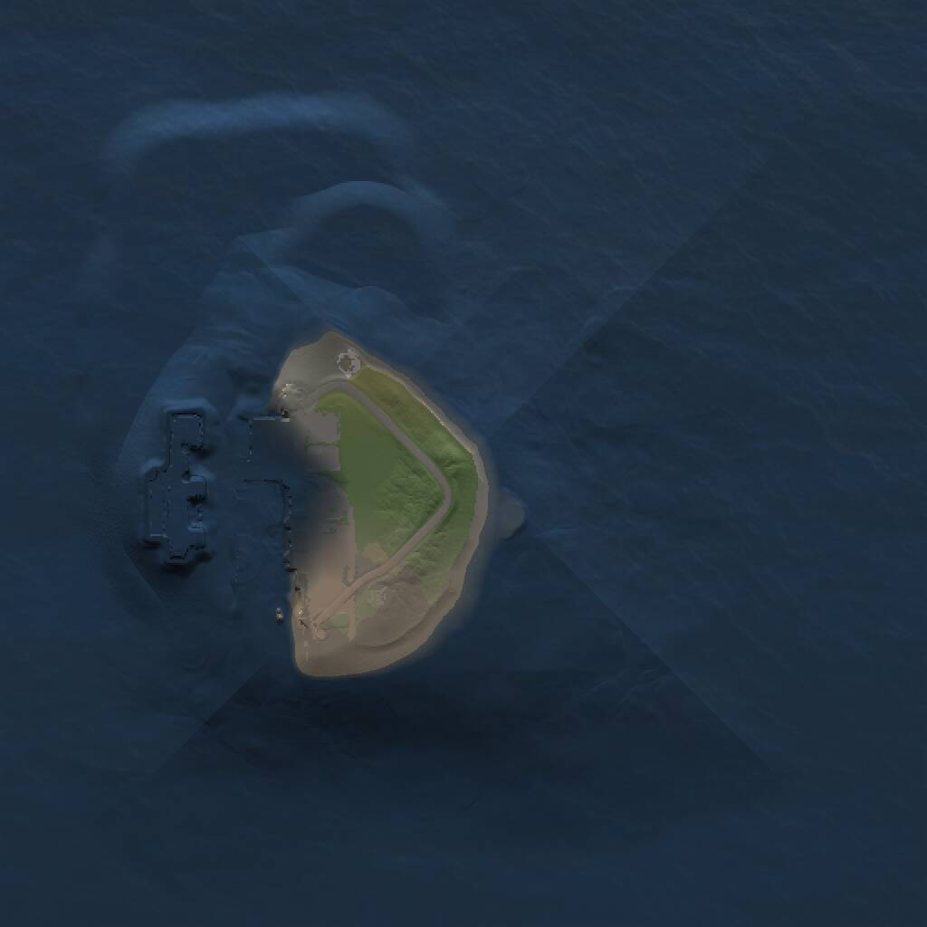 Rust Map: Procedural Map, Size: 1000, Seed: 117016348, 2 Monuments