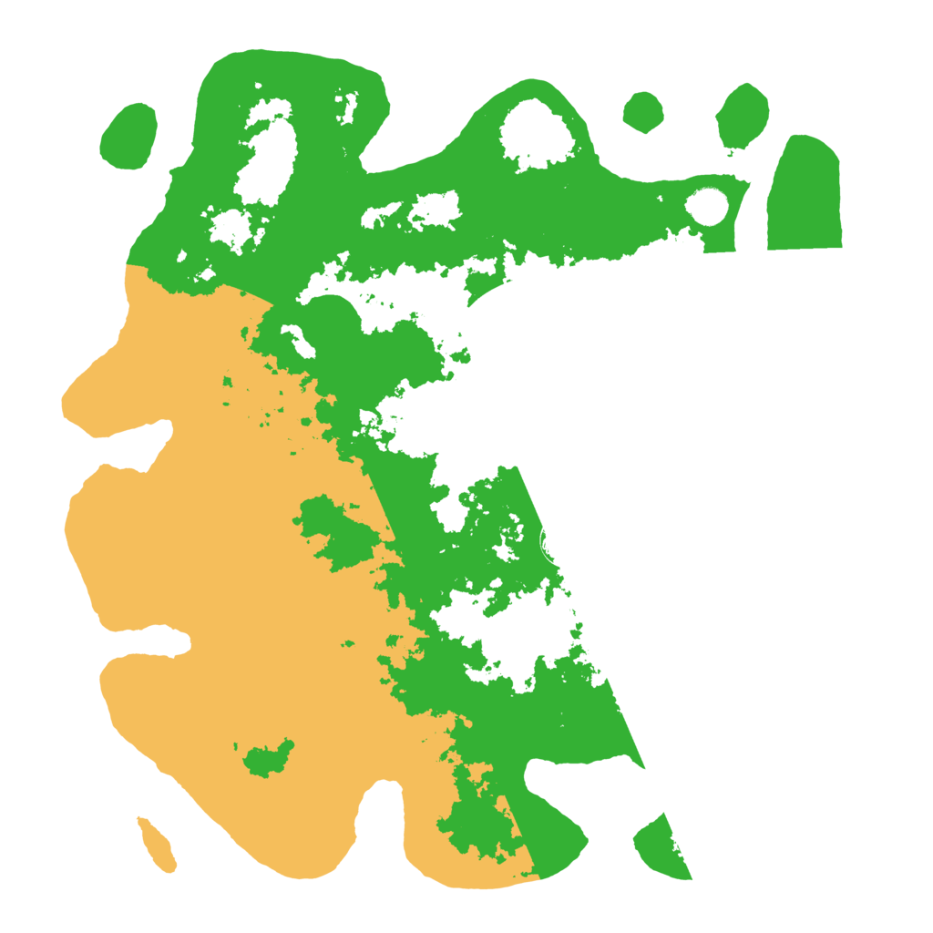 Biome Rust Map: Barren, Size: 4300, Seed: 14340050