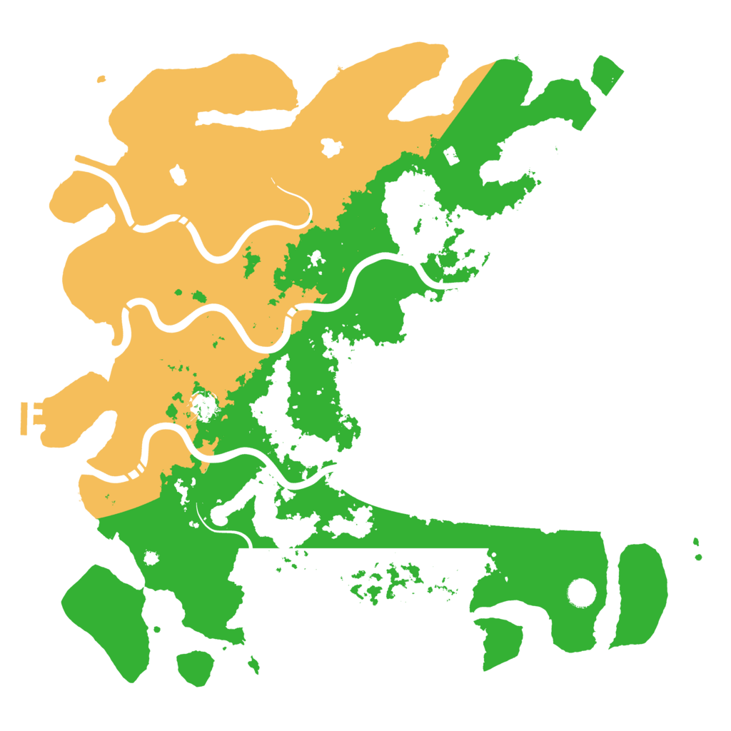 Biome Rust Map: Procedural Map, Size: 4500, Seed: 178873757