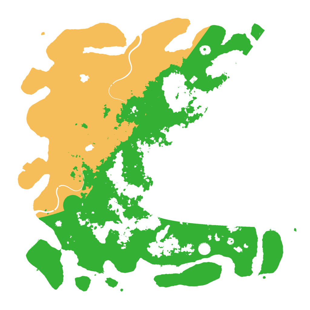Biome Rust Map: Procedural Map, Size: 4500, Seed: 178873757