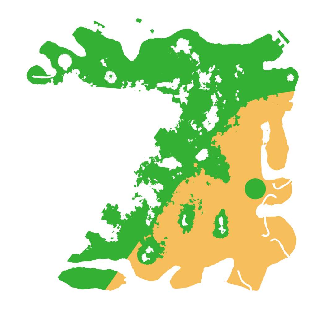 Biome Rust Map: Procedural Map, Size: 4000, Seed: 447926810