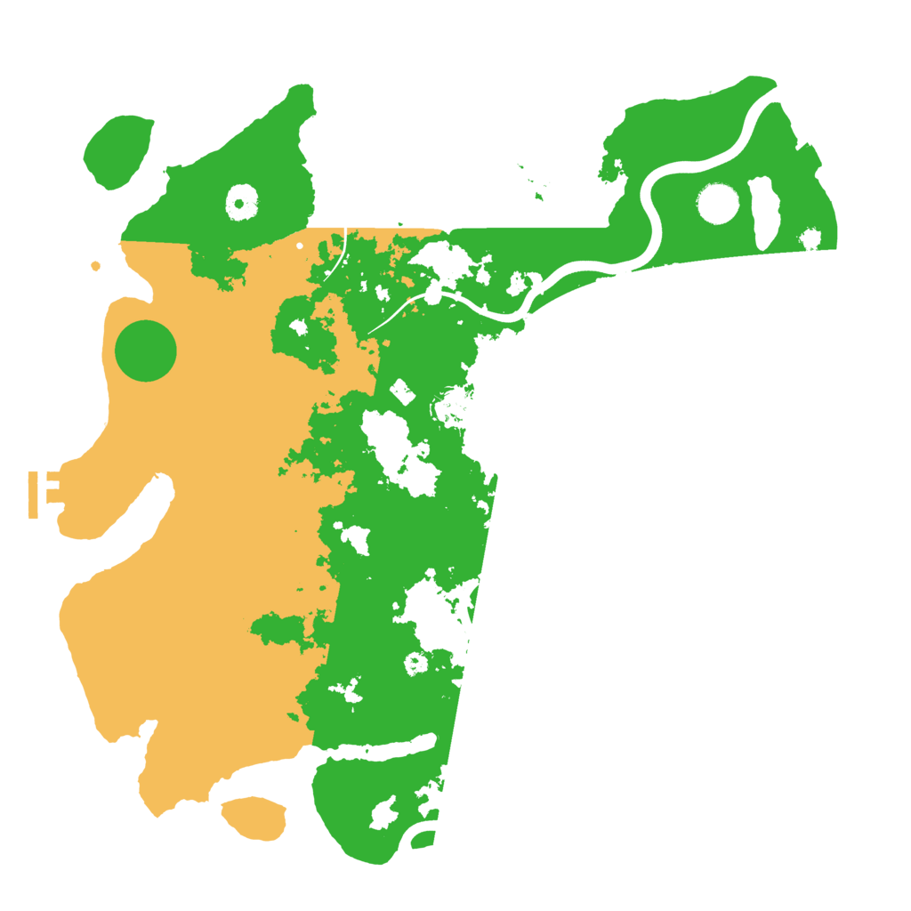 Biome Rust Map: Procedural Map, Size: 3900, Seed: 1417316306