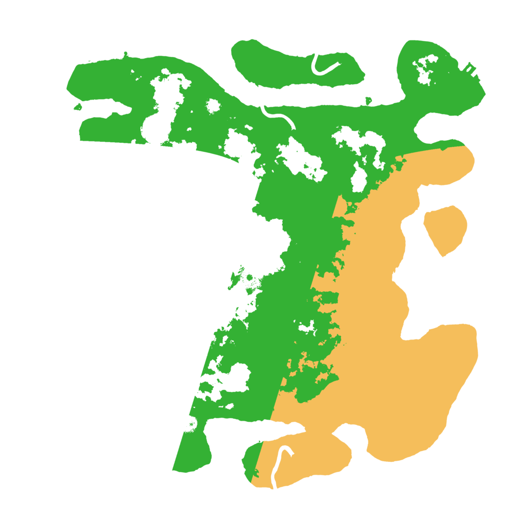 Biome Rust Map: Procedural Map, Size: 3400, Seed: 337175763