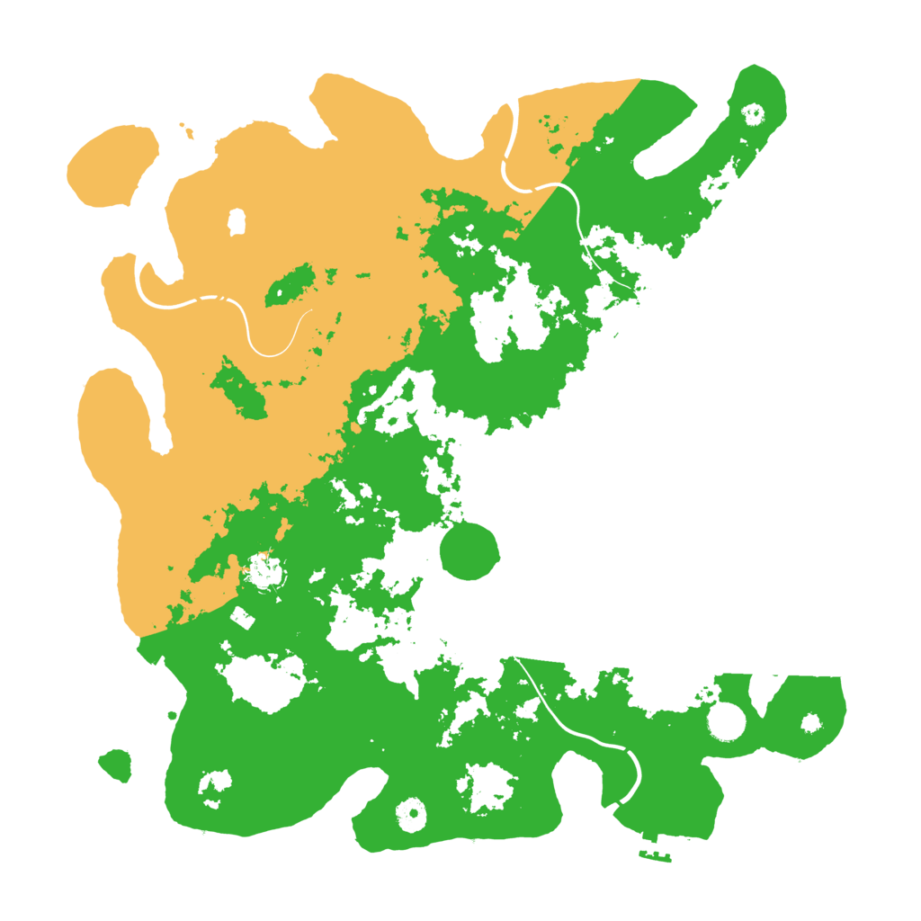 Biome Rust Map: Procedural Map, Size: 4250, Seed: 1350535815