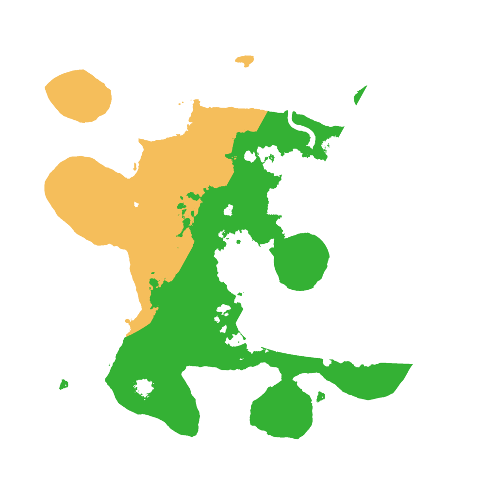 Biome Rust Map: Procedural Map, Size: 2500, Seed: 1103860135