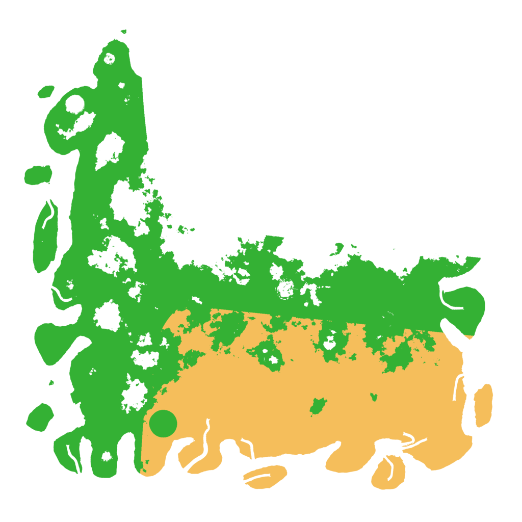 Biome Rust Map: Procedural Map, Size: 5000, Seed: 13889