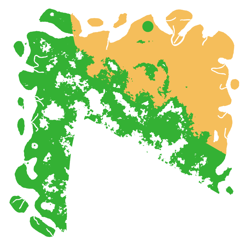 Biome Rust Map: Procedural Map, Size: 6000, Seed: 878658250