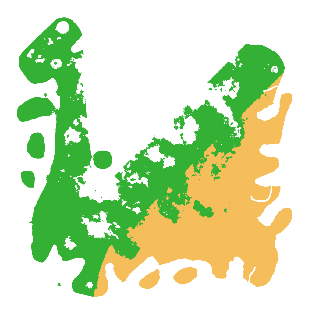 Biome Rust Map: Procedural Map, Size: 4400, Seed: 7724585
