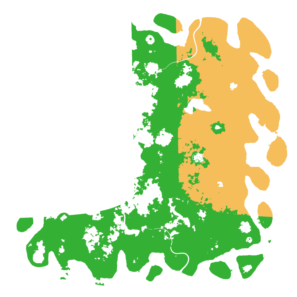 Biome Rust Map: Procedural Map, Size: 5000, Seed: 328949