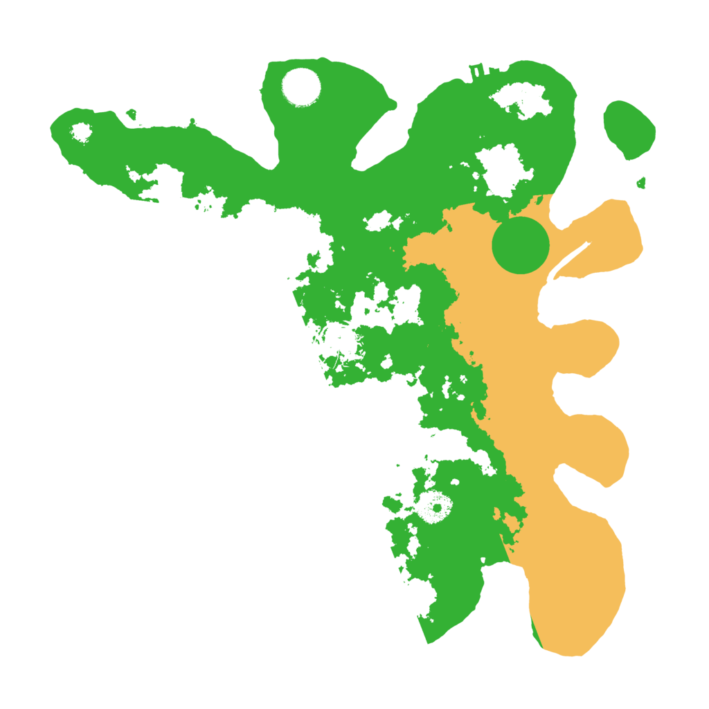 Biome Rust Map: Procedural Map, Size: 3250, Seed: 941514136