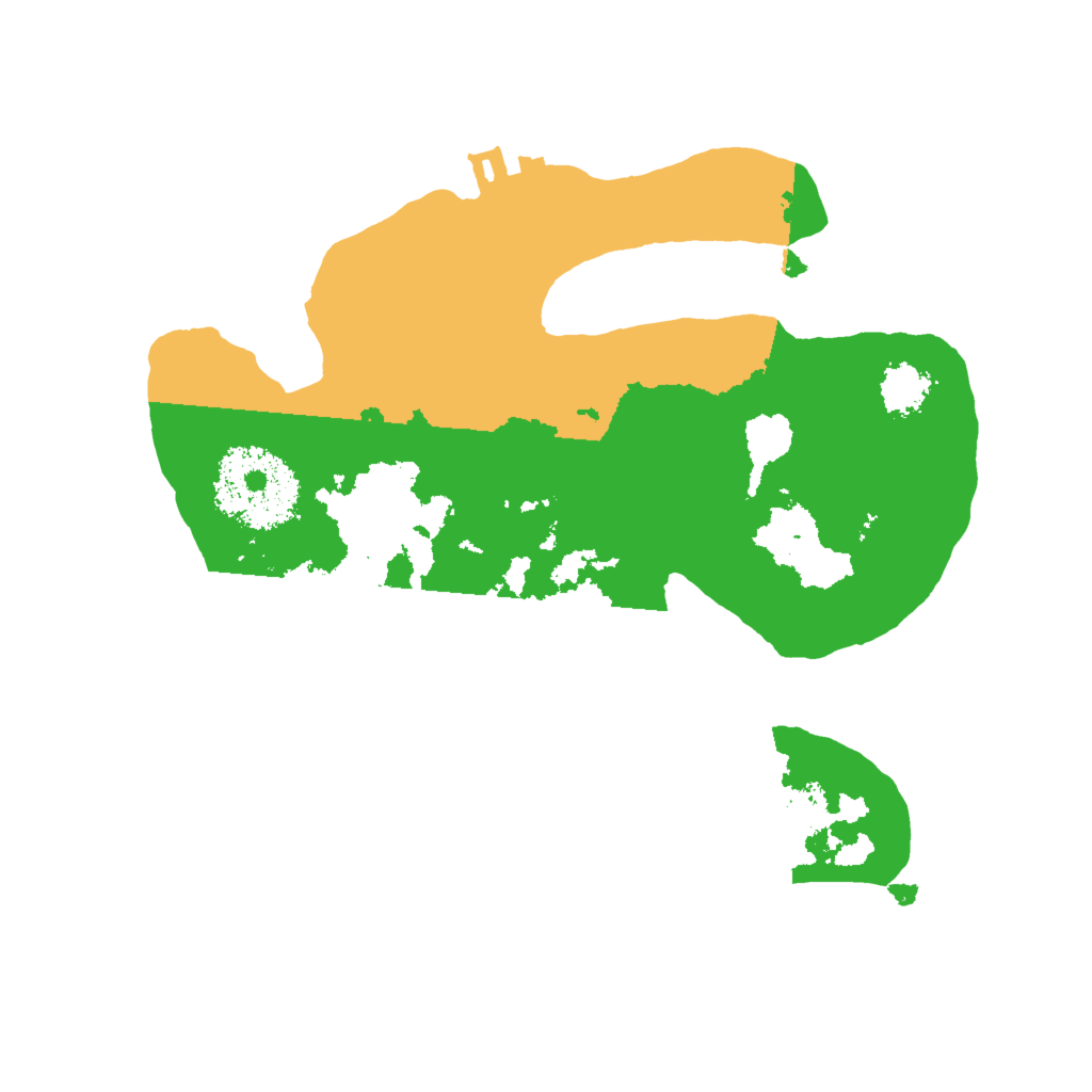 Biome Rust Map: Procedural Map, Size: 2000, Seed: 1860173341