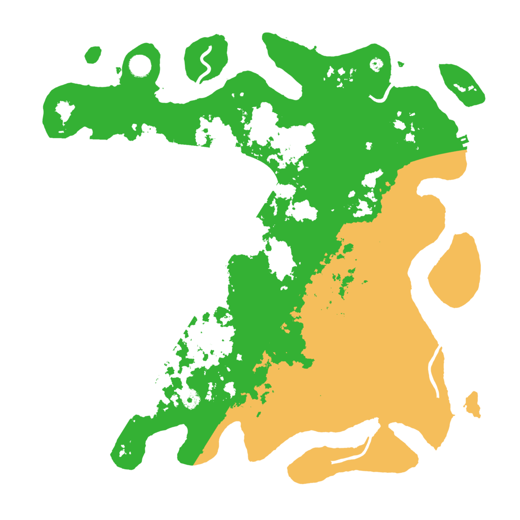 Biome Rust Map: Procedural Map, Size: 4100, Seed: 27844895