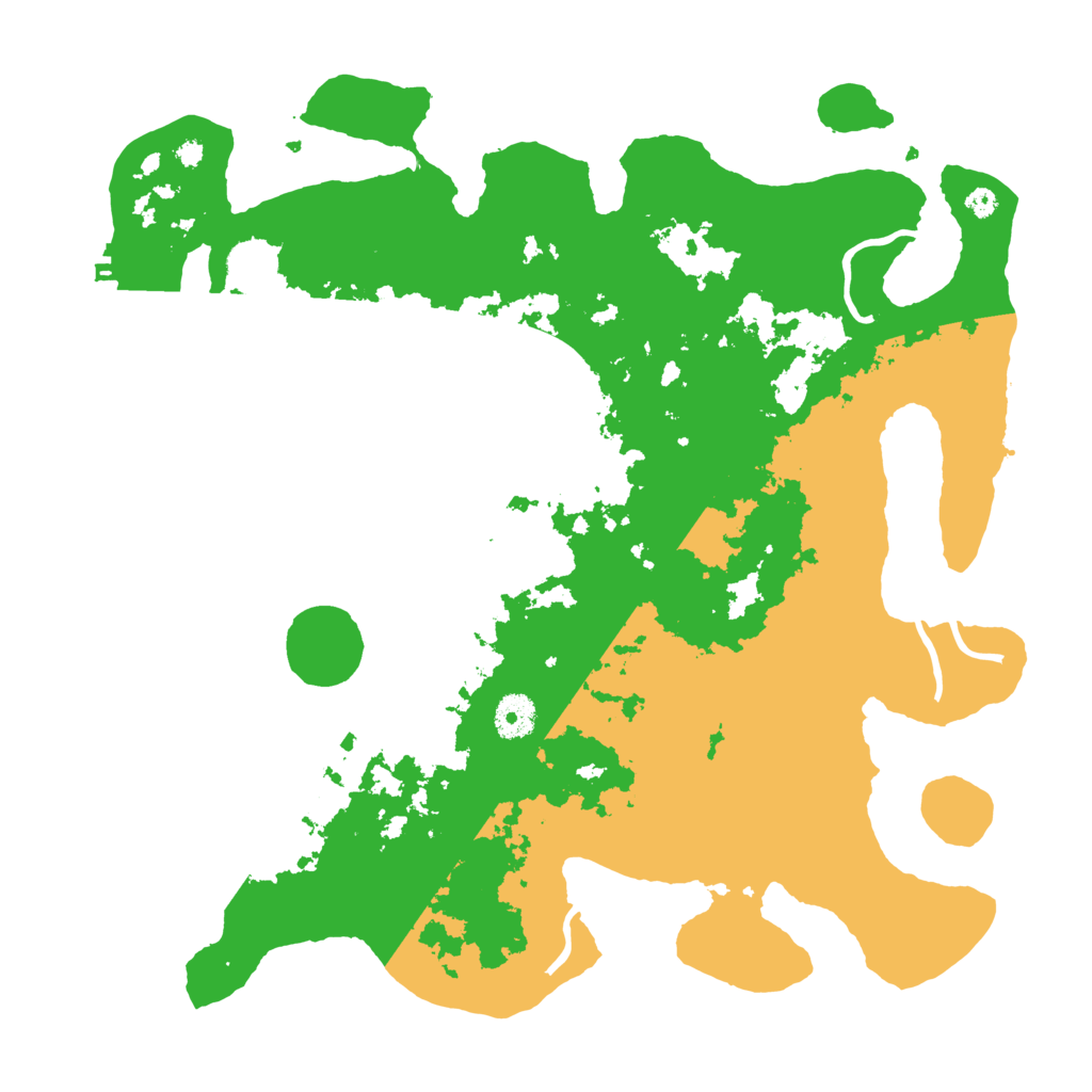 Biome Rust Map: Procedural Map, Size: 3800, Seed: 47194570