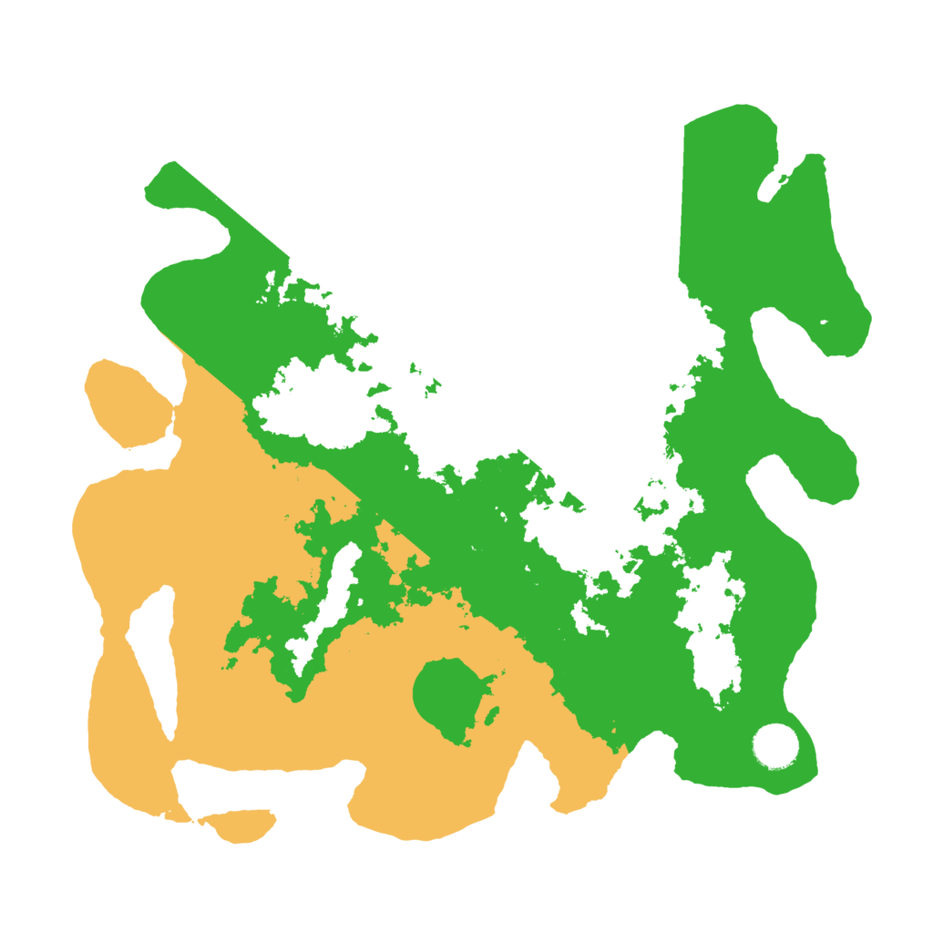 Biome Rust Map: Barren, Size: 3600, Seed: 12270103